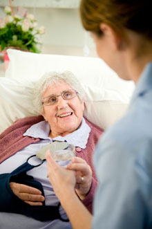 Patient at Glengarry Private Hospital